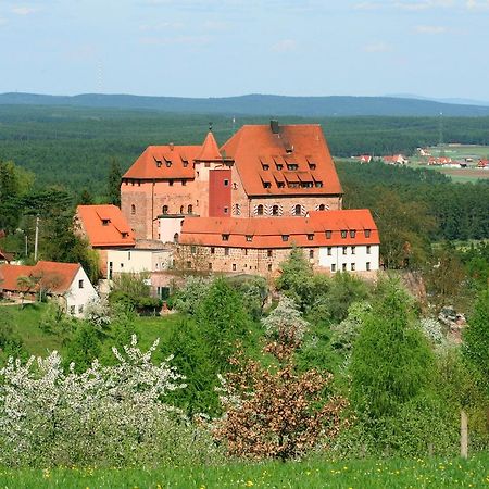 Cvjm Jugendherberge Burg Wernfels Spalt Exterior foto